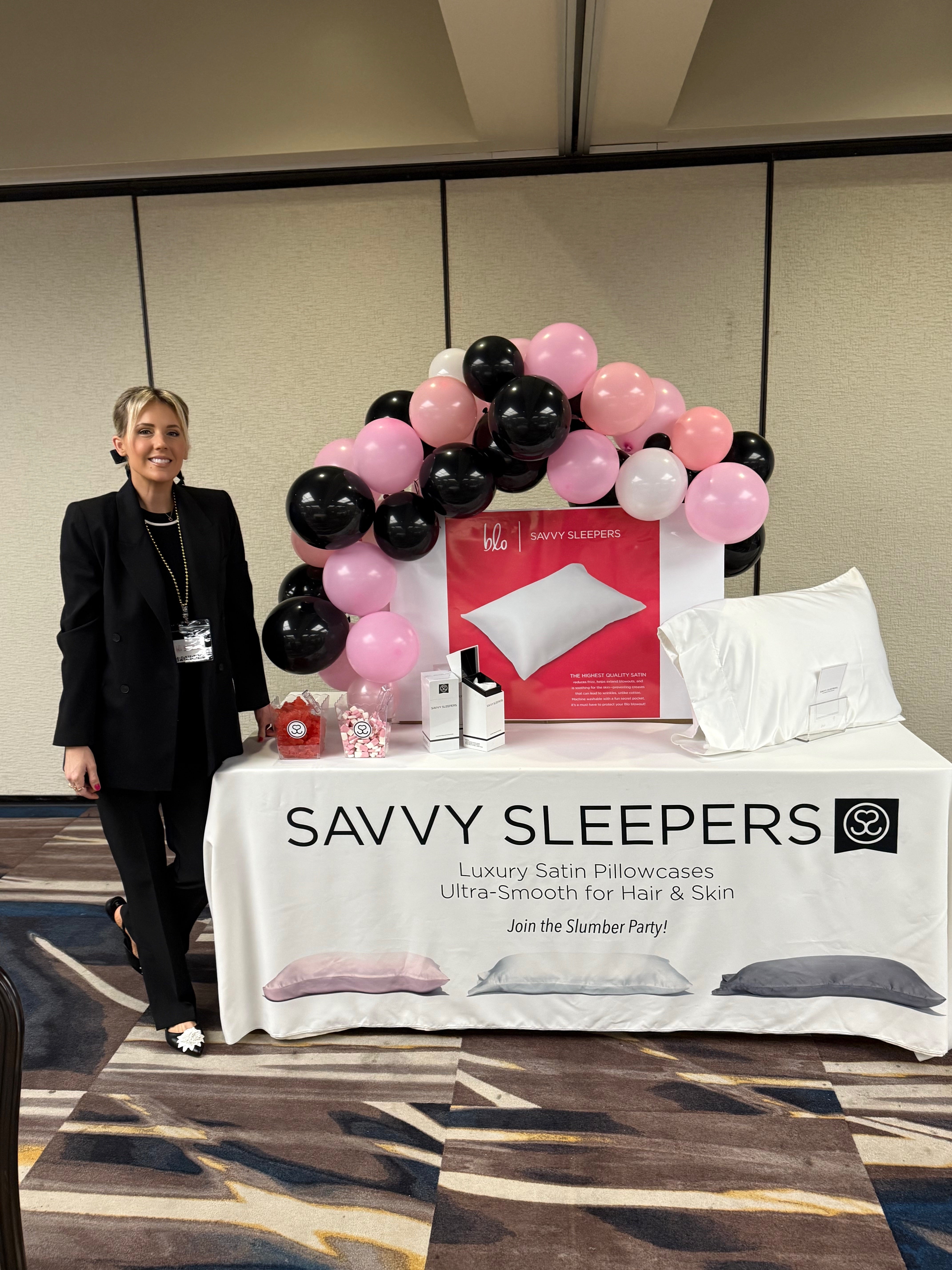 Savvy Sleepers at the Blo Blow Dry Bar Conference in New Orleans!