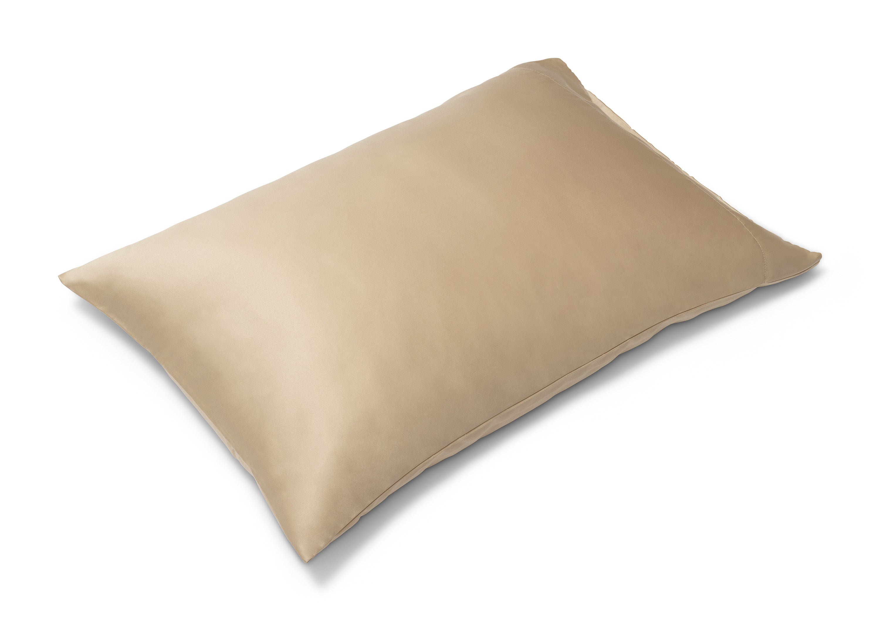 'Nappuccino' Luxe Satin Pillowcase. Anti-aging, machine washable, with the bonus secret pocket.