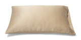 'Nappuccino' Luxe Satin Pillowcase. Anti-aging, machine washable, with the bonus secret pocket.