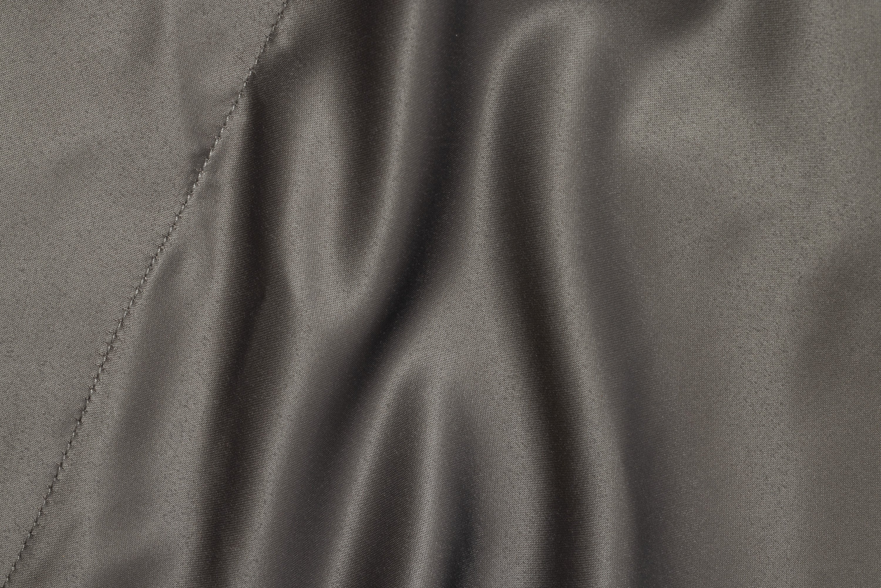 'Pinot Greige' Luxe Satin Pillowcase. Anti-aging, machine washable, with the bonus secret pocket.