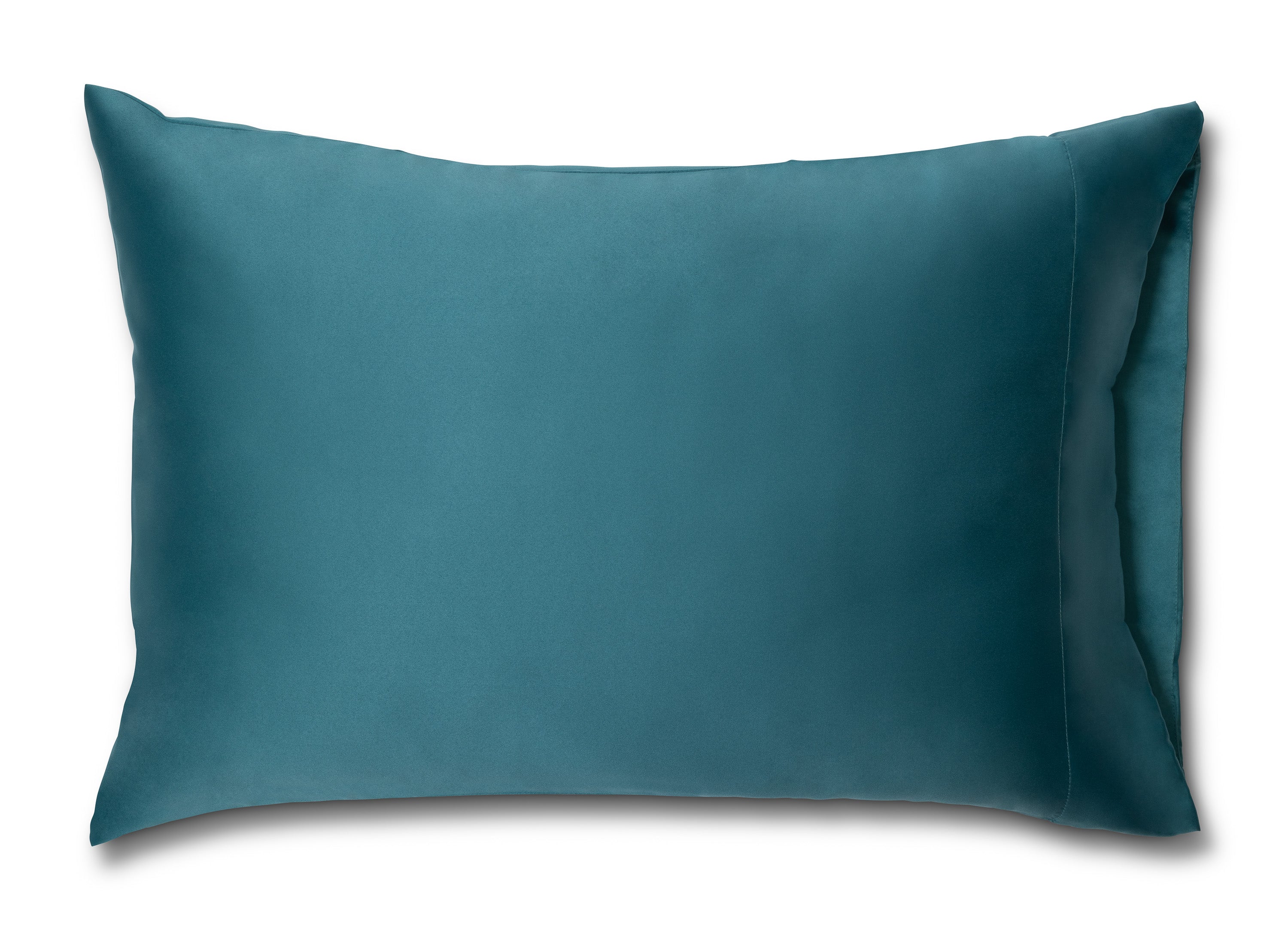 'Royal Teal' Luxe Satin Pillowcase. Anti-aging, machine washable, with the bonus secret pocket
