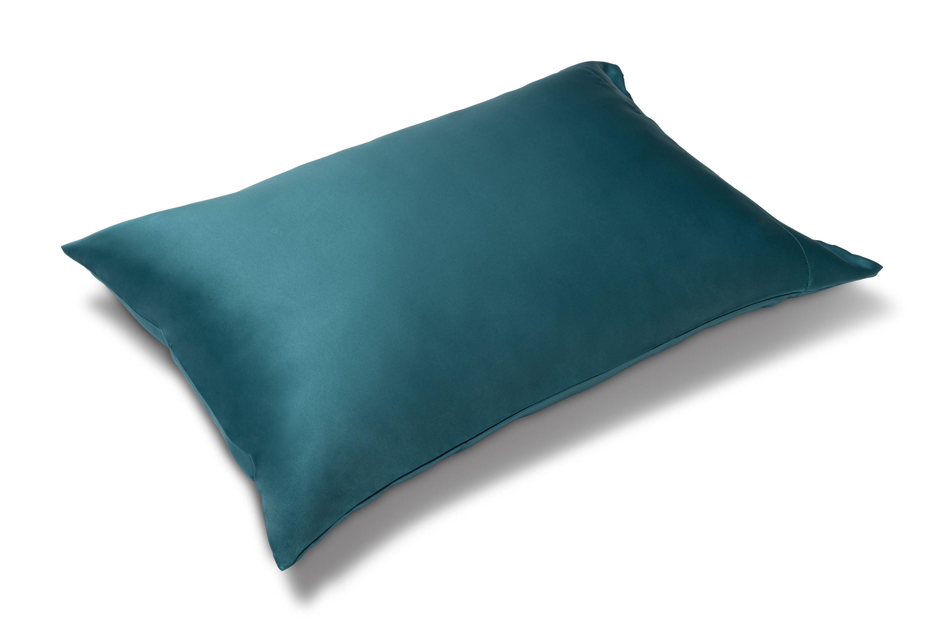 'Royal Teal' Luxe Satin Pillowcase. Anti-aging, machine washable, with the bonus secret pocket