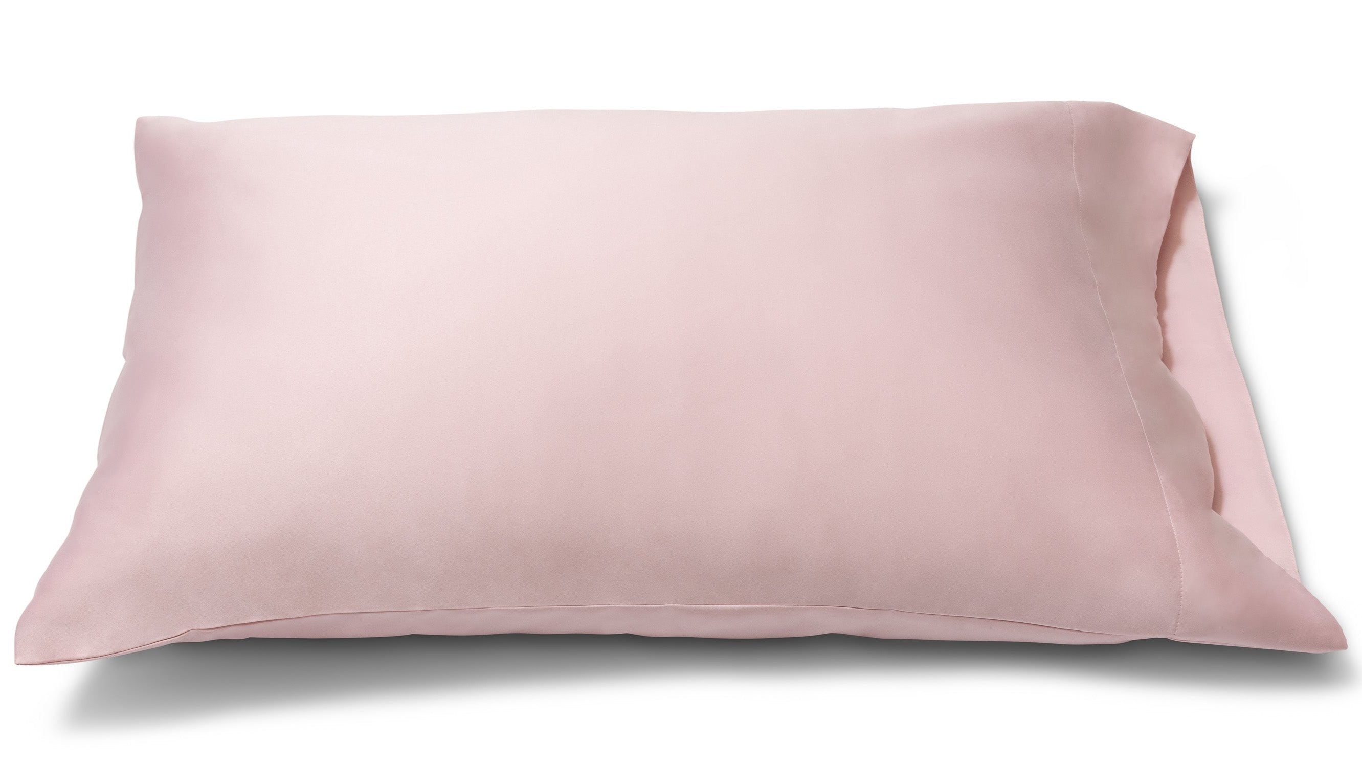 'Vintage Rosé' Luxe Satin Pillowcase. Anti-aging, machine washable, with the bonus secret pocket.