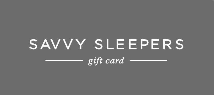 Savvy Sleepers Gift Card Giveaway!