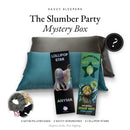 Savvy Sleepers Slumber Party Mystery Box with two satin pillowcases, scrunchies and two Lollipop Stars
