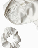 Special Edition White Embroidered 'Bride' Savvy Scrunchie