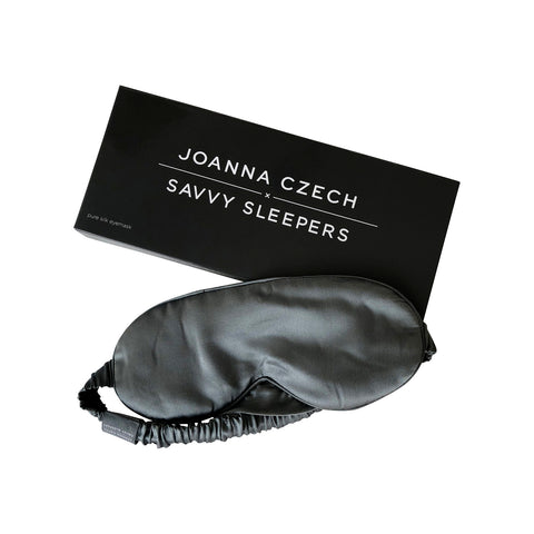 100% Silk Eyemask by Joanna Czech X Savvy Sleepers (Limited Edition)