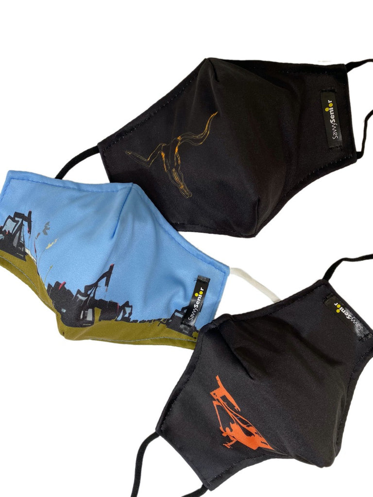 'Texas Collection' Savvy Senior X Savvy Sleepers Non-Medical Mask