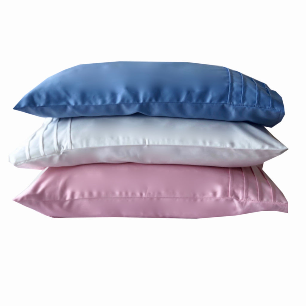 Mini 14x20 (Kid Size) Satin Pillowcase + Luxe Pillow – SavvySleepers